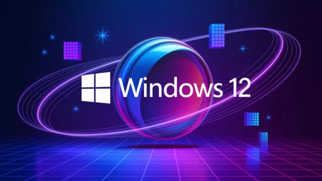 Ilustrace s tématikou Windows 12