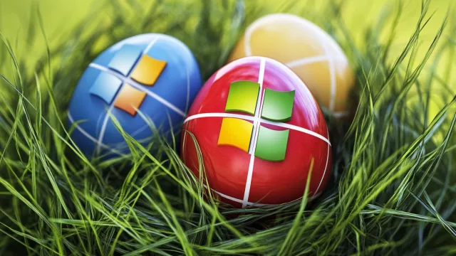 Velikonoční vajíčka ve Windows